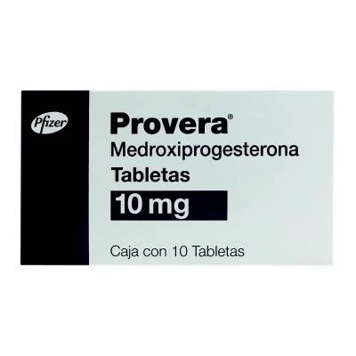 Provera, 10 Tabs. (Provera) Medroxyprogesterone