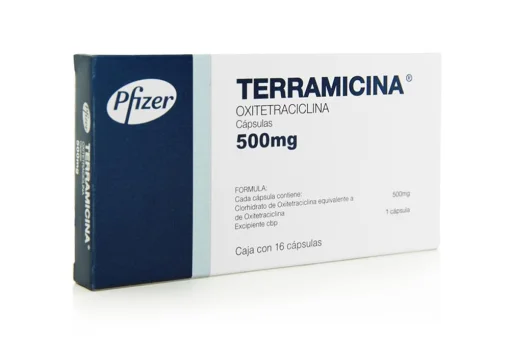 Terramycin 500mg (Terramicina) Oxytetracycline 16 Caps