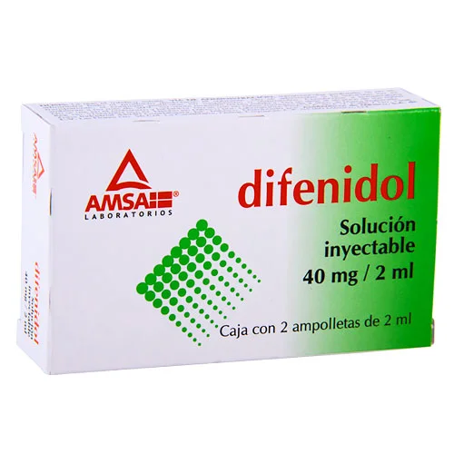 Vontrol Injectable Generic Diphenidol 40 mg 2 Vials/2ml