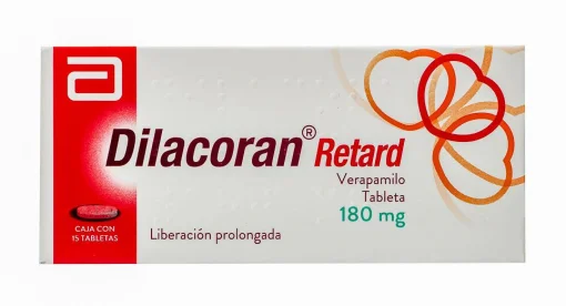 Calan Covera Dilacoran RTD Verapamilo 180 mg 30 tabs