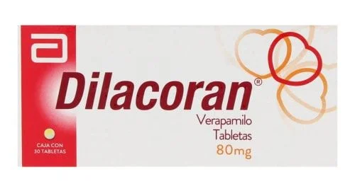 Calan Covera Dilacoran Verapamil hydrochloride 80 mg 30 tabs