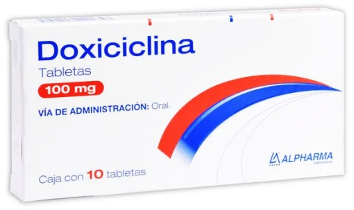 Doxycycline Vibramycin Generic 100 mg 30 caps