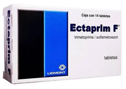 Bactrim Septrim Septra Trimethoprim / Sulfamethoxazole Ectaprim F 160mg / 800 mg 14 Tabs