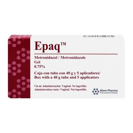 Metrogel Vaginal 0.75% Metronidazole (Epaq) Gel 40gr