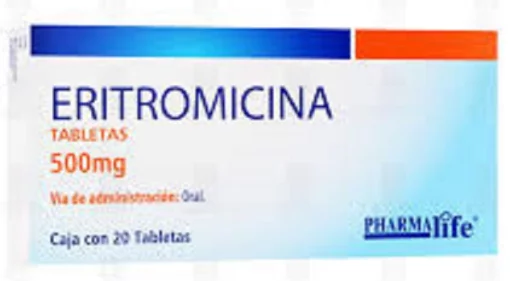 EryPed Ilosone Generic Erythromycin Pharmalife 500 mg 20 Tabs