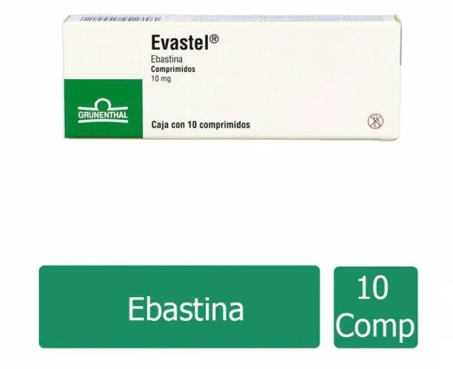 Pinavalt Evastel Ebastine 10 mg 10 Tabs