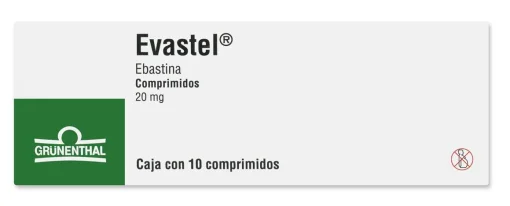 Pinavalt 20mg (Evastel) Ebastine 10 Tabs