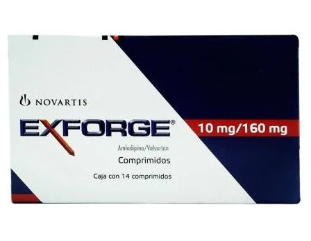 Exforge Amlodipine Valsartan 10mg / 160mg 14 Tabs