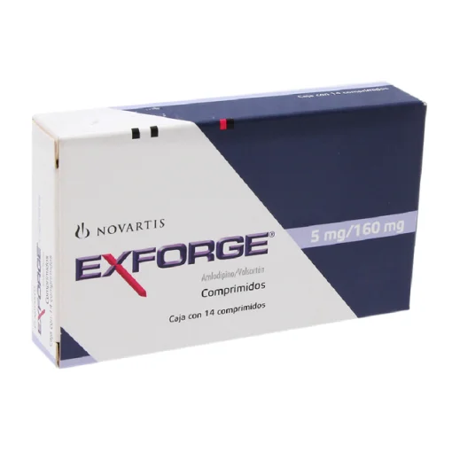 Exforge Amlodipine Valsartan 5mg / 160mg 14 Tabs