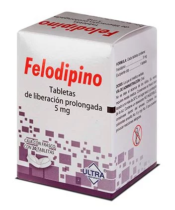 Plendil Generic Felodipine 5mg 40 Tabs