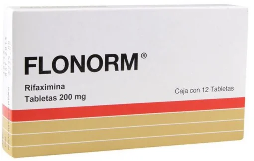 Rifaximin Flonorm 200 mg 12 tabs