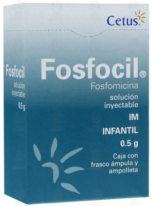 Fosfocil Fosfomycin 0.5gr 1 vial 2ml
