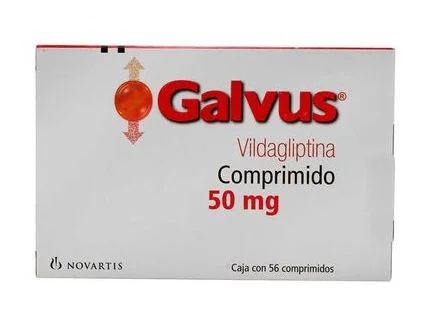 Galvus Vildagliptin 50mg 56 Tabs