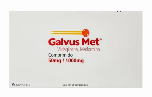 Galvus Met Vildagliptin Metformin 50mg / 1000mg 30 Tabs