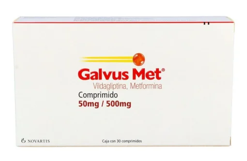 Galvus Met Vildagliptin Metformin 50mg / 500mg 30 Tabs