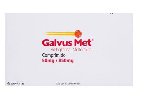 Galvus Met Vildagliptin Metformin 50mg / 850mg 60 Tabs