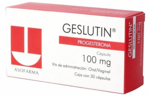 Geslutin Progesterone 100 mg 30 Caps