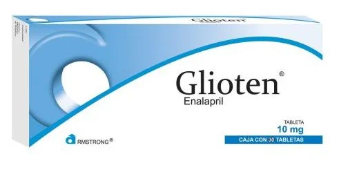 Enalapril Renitec Vasotec Nalabest Glioten 10 mg 30 tabs