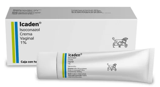 Travogen Vaginal Icaden Isoconazole V Cream 1% 40gr 7 Applications