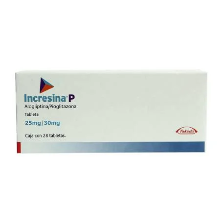 Incresina P Alogliptine Pioglitazone 25mg/30mg 28 Tabs