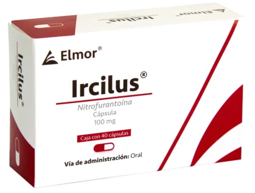 Macrodantin Nitrofurantoin Ircilus 100 mg 40 Caps