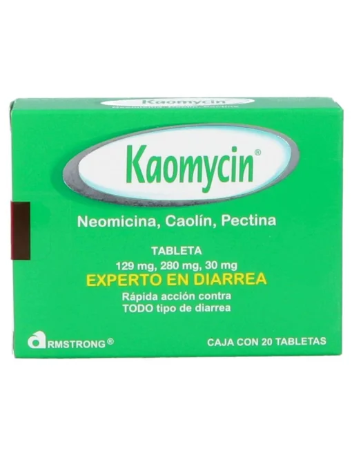 Treda Kaomycin (Neomycin / Kaolin / Pectin) 20 Tabs