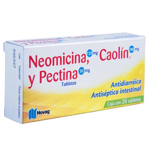 Treda Generic Kaomycin (Neomycin / Kaolin / Pectin) 20 Tabs