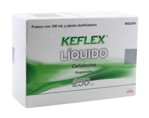 Keflex Liq Cephalexin 250mg Susp 100 ml