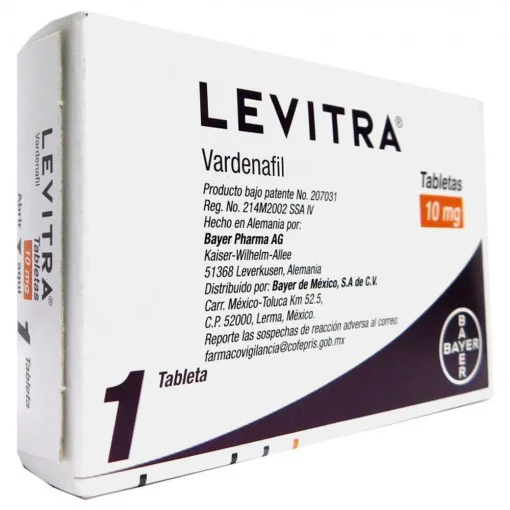 Levitra 10mg Vardenafil 1 Tab