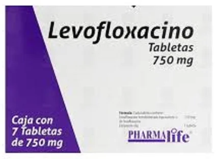 Levaquin Levofloxacin Generic Pharmalife 750 mg 7 tabs