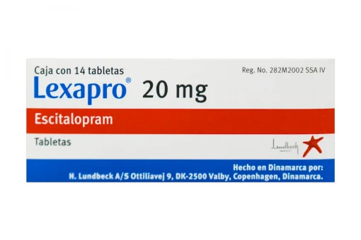 Lexapro Escitalopram 20 mg 14 tabs