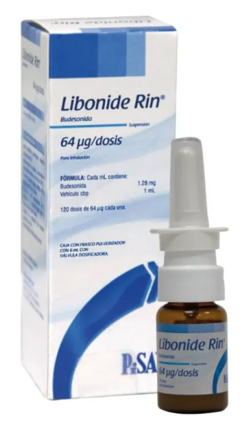 Libonide Rin 1.28mg Budesonide 64mcg 120dsg