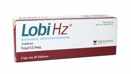 Lobi Hz Nebivolol Hydrochloride Hydrochlorothiazide 5mg / 12.5mg 28 Tabs
