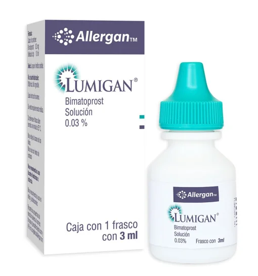 Careprost Latisse Lumigan Drops Ophthalmic Bimatoprost 0.03% 3 ml