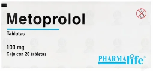 Lopressor Toprol Metoprolol Generic Pharmalife 100mg 20 tabs