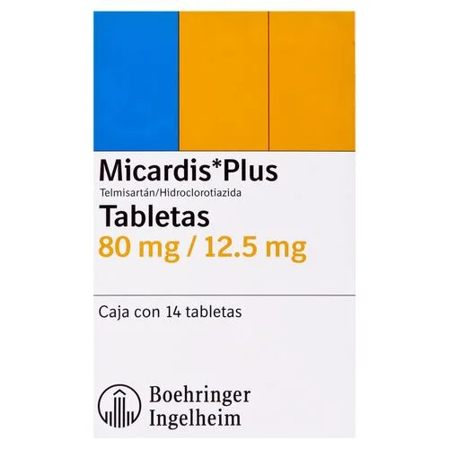 Micardis Plus Telmisartan Hydrochlorothiazide 80mg/12.5mg 14 tabs