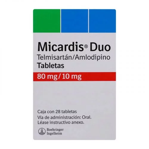 Micardis Duo (Telmisartan Amlodipine) 80mg/10mg 28 tabs
