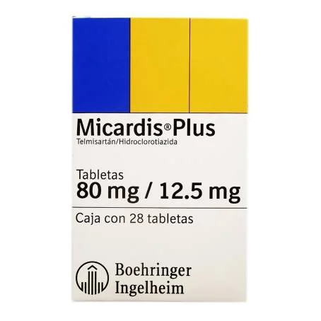 Micardis Plus Telmisartan Hydrochlorothiazide 80mg/12.5mg 28 tabs
