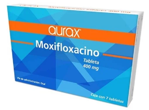 Avelox Moxifloxacin Generic Aurax 400 mg 7 tabs