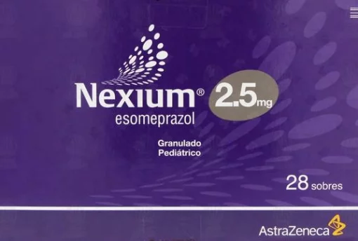 Nexium 2.5mg Granulated Pediatric, 28 Envelopes. (Nexium Granulado) Esomeprazole