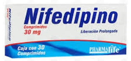 Adalat Nifedipine Generic Pharmalife 30 mg 30 Tabs