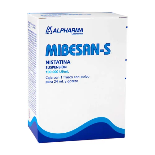 Mycostatin Generic 100,000UI Drops, 24ml. (Micostatin Gotas) Nystatin