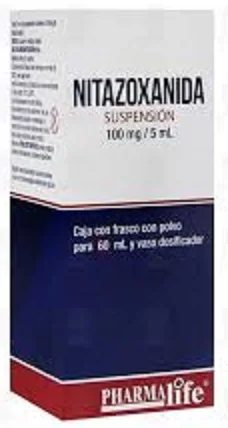 Daxon Nitazoxanide Generic Pharmalife 100 mg 60 ml