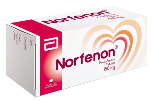 Propafenone HCI Propafenona Norfenon 150 mg 30 tabs