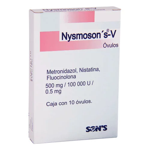 Vagitrol V Generic (Nysmoson's-V) Fluocinolone / Metronidazole / Nystatin 10 Ovules