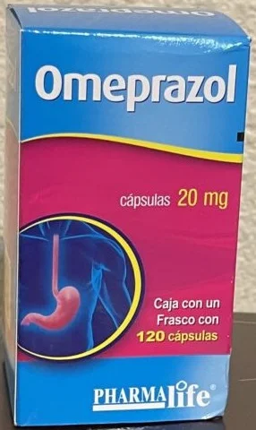 Losec A Omeprazole Generic Pharmalife 20 mg 120 Caps