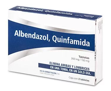 Oxal Generic Albendazole Quinfamide 200mg / 150mg 2 Tabs