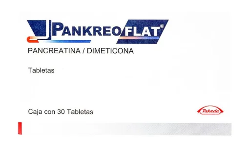 Pankreoflat Pancreatin Dimeticon 170/80 mg 60 Tabs