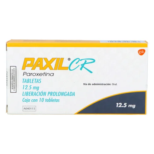 Paxil CR Aropax 12.5mg 10Tabs (Paxil CR) Hydrochloride Paroxetine