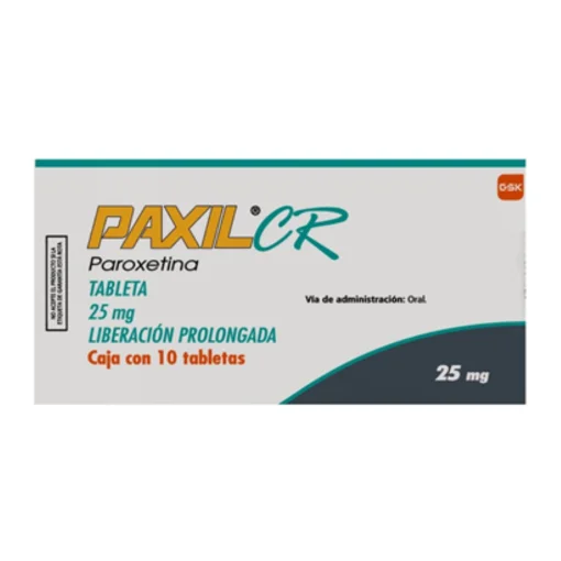 Paxil CR Aropax Paroxetine 25 mg 10 tabs